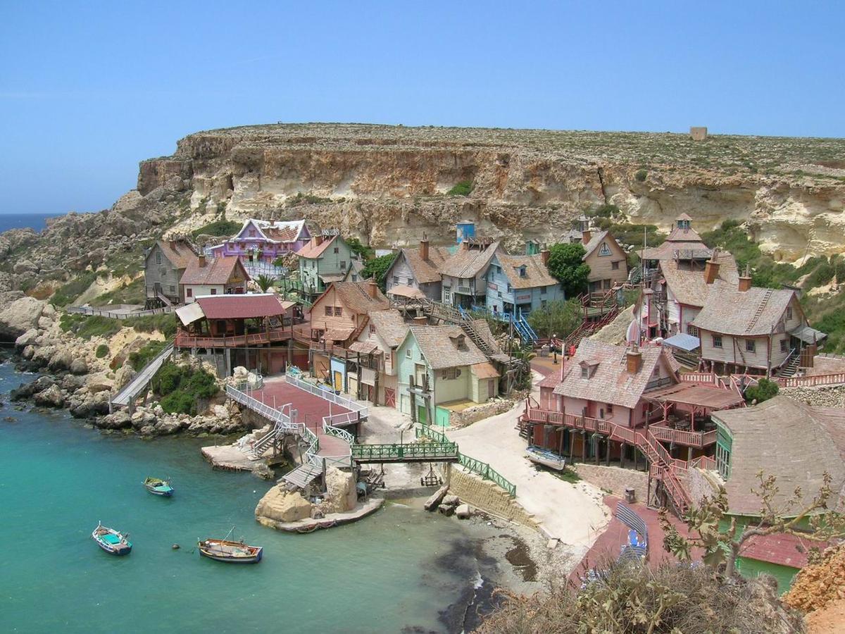 Marvelous 2 Bedroom Apartment By The Sea Qawra Kültér fotó